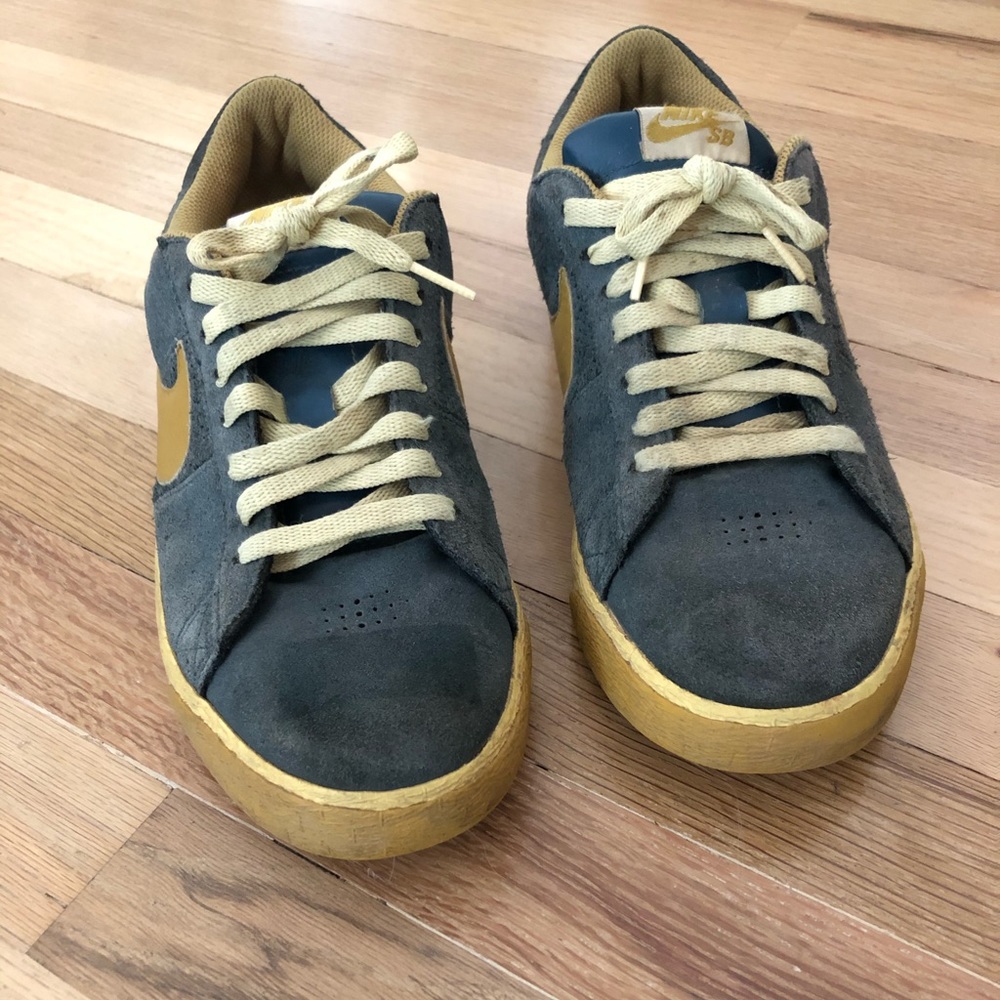 Nike SB Blazer Low Green Gold